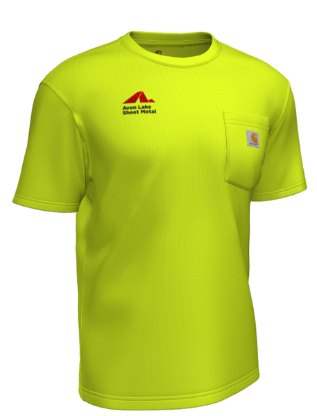 2023 - ALSM x Carhartt Force Short-Sleeve T Shirt - Hi Viz